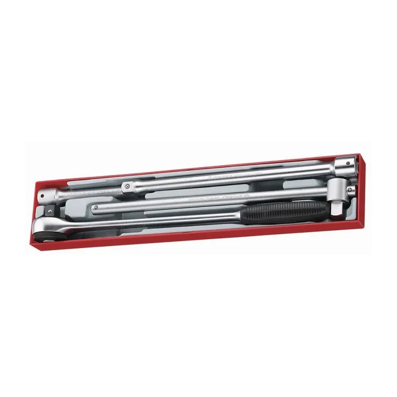 Teng Tools 3/4 in Drive Socket Ratchet with 72 Teeth, 5° Increments, Chrome Vanadium Satin Finish TTX3404