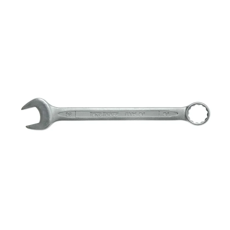 Teng Tools Combination Spanner Satin Finish 26 mm 300mm Overall Length 15° Offset 600526