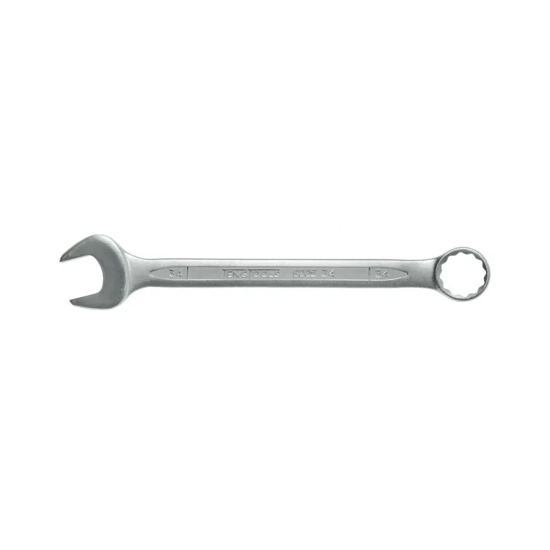 Teng Tools Combination Spanner Satin 34 mm Size, 380 mm Overall Length, Chrome Vanadium Steel 600534