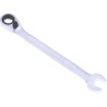 Teng Tools Combination Spanner 11 mm, 165mm Overall Length Satin Finish 72 Teeth Ratchet 600511R