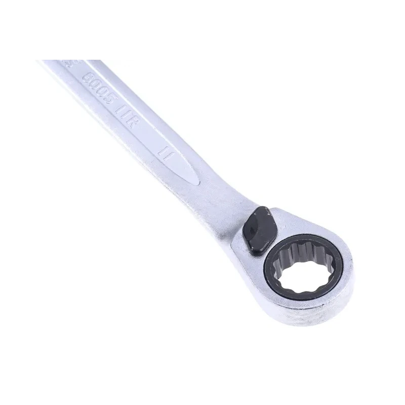 Teng Tools Combination Spanner 11 mm, 165mm Overall Length Satin Finish 72 Teeth Ratchet 600511R