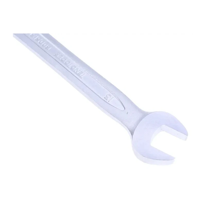 Teng Tools Combination Spanner 13 mm, 178mm Overall Satin Finish Chrome Vanadium Steel 600513R