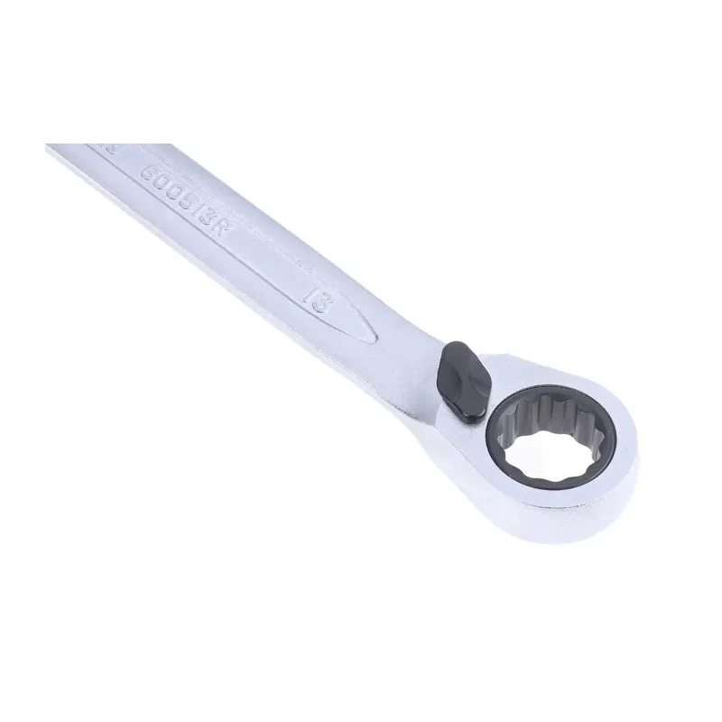 Teng Tools Combination Spanner 13 mm, 178mm Overall Satin Finish Chrome Vanadium Steel 600513R