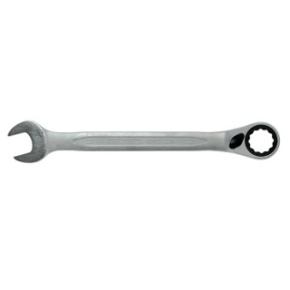 Teng Tools Combination Ratchet Spanner Satin Finish 22 mm Size, 290mm Overall Length 600522R