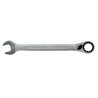 Teng Tools Combination Ratchet Spanner Satin Finish 22 mm Size, 290mm Overall Length 600522R