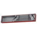 Teng Tools 7-Piece Combination Spanner Set 20 To 32 mm Chrome Vanadium Steel Satin Finish TTX2032