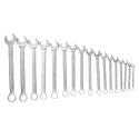 Teng Tools 17-Piece Ring Spanner Set 6 To 22 mm Chrome Vanadium Steel 6517