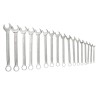Teng Tools 17-Piece Ring Spanner Set 6 To 22 mm Chrome Vanadium Steel 6517