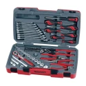 Teng Tools 67 Piece 3/8" Drive Metric 6 Point Socket and Automotive Tool Kit with Case T3867