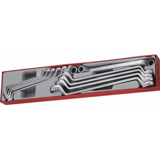 Teng Tools 11-Piece Metric Double Ring Spanner Set 6 To 32 mm Chrome Vanadium Steel TTX6311