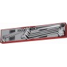Teng Tools 11-Piece Metric Double Ring Spanner Set 6 To 32 mm Chrome Vanadium Steel TTX6311
