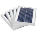 RS PRO Surface Mount 5 W Polycrystalline Solar Panel 22V, 35Ah Battery Support 904-6128