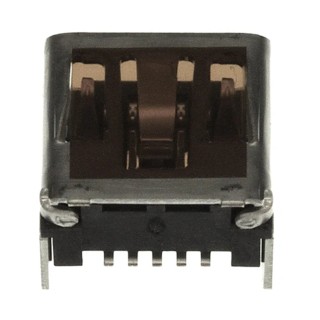 Molex Right Angle Surface Mount Female 1 Port Mini USB Type B Connector USB 2.0 51387-0578