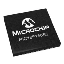Microchip 8-bit PIC Microcontroller 32 MHz 14kB FLASH 28-Pin QFN PIC16F18855