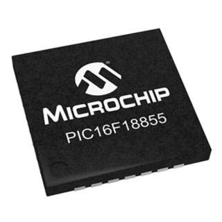 Microchip 8-bit PIC Microcontroller 32 MHz 14kB FLASH 28-Pin QFN PIC16F18855