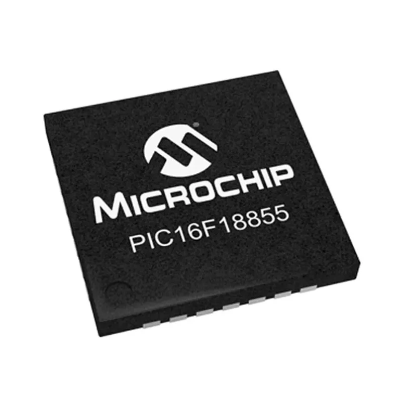Microchip 8-bit PIC Microcontroller 32 MHz 14kB FLASH 28-Pin QFN PIC16F18855
