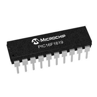 Microchip PIC16F1619-I/P 8-bit PIC16LF Microcontroller 32 MHz 14kB FLASH 20-Pin PDIP