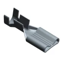 TE Connectivity FASTON 187 Grey Uninsulated Female Spade Connector Crimp Terminal 4.75 x 0.51 mm Tab Size 20 AWG 1742841-1