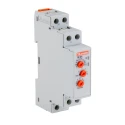 Lovato Electric Multifunction DIN Rail Timer Relay, 2-Contact, 12 to 240 V AC/DC, 8A, 0.1 s to 10 Days, TMM1