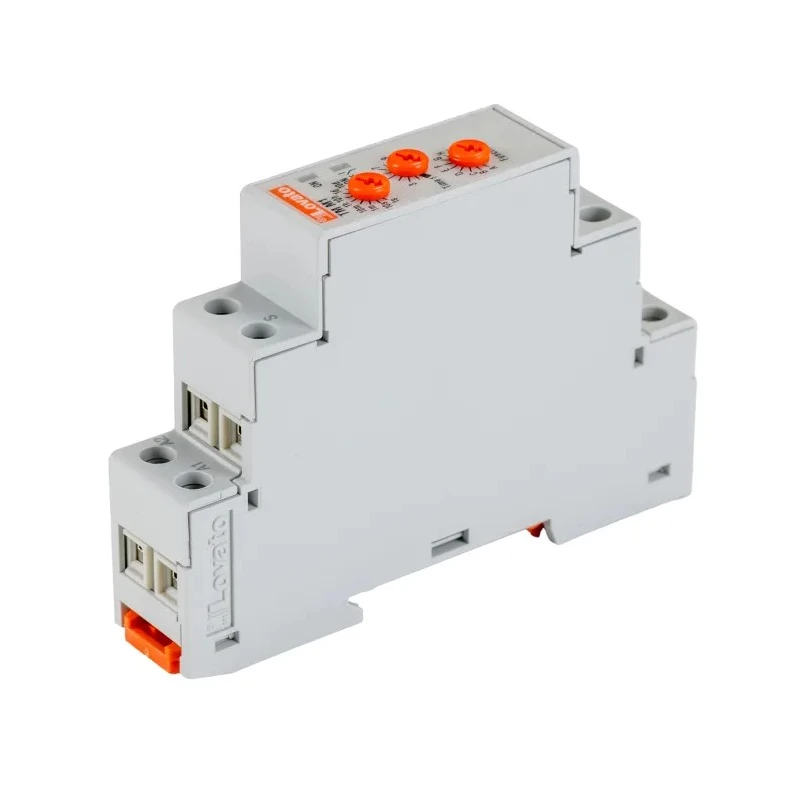 Lovato Electric Multifunction DIN Rail Timer Relay, 2-Contact, 12 to 240 V AC/DC, 8A, 0.1 s to 10 Days, TMM1