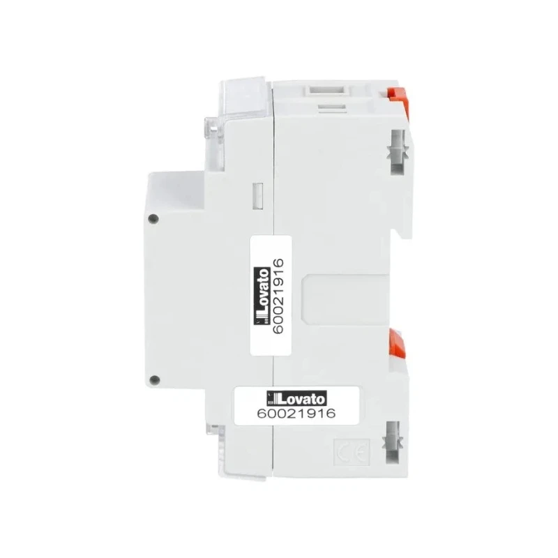 Lovato Electric Single Phase Type Energy Meter with LCD Display 104.7mm x 35.8mm Cutout, 63A, Class B Accuracy DMED120T1MID