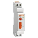 Lovato Electric DIN Rail Timer Relay 1-Contact, 12 to 240 V DC, 220V AC, 240 V AC, 0.5 to 20 min, TMLS