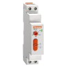 Lovato Electric DIN Rail Timer Relay 1-Contact, 12 to 240 V DC, 220V AC, 240 V AC, 0.5 to 20 min, TMLS