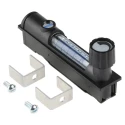 Key Instruments Series Variable Area Flow Meter for Gas, 1L/min Min Flow, 10L/min Max Flow, Polycarbonate Housing MR3000