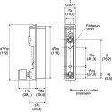 Key Instruments MR3000 Series Variable Area Flow Meter for Liquid, 5cm³/min Min, 110cm³/min Max MR3000