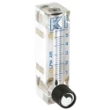 Key Instruments FR2000 Series Variable Area Flow Meter for Gas, 0.4L/min Min, 5L/min Max FR2000