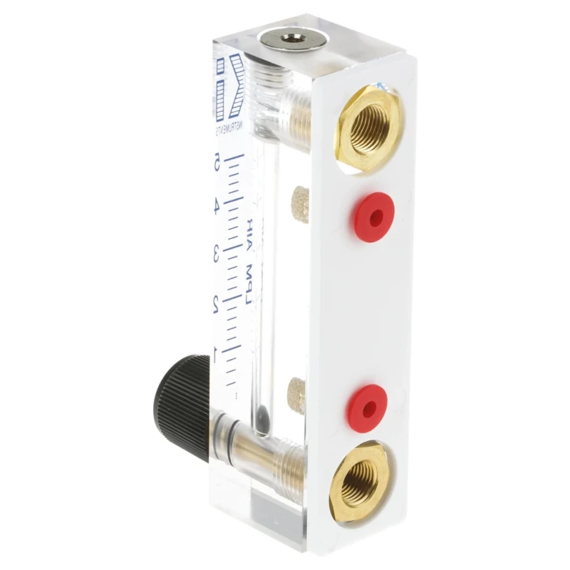 Key Instruments FR2000 Series Variable Area Flow Meter for Gas, 0.4L/min Min, 5L/min Max FR2000