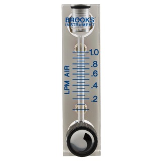 Key Instruments Series Variable Area Flow Meter for Gas 0.1L/min to 1L/min, Acrylic Housing, 6.89 bar Max Pressure FR2000