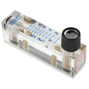 Key Instruments Series Variable Area Flow Meter for Gas 0.1L/min to 1L/min, Acrylic Housing, 6.89 bar Max Pressure FR2000