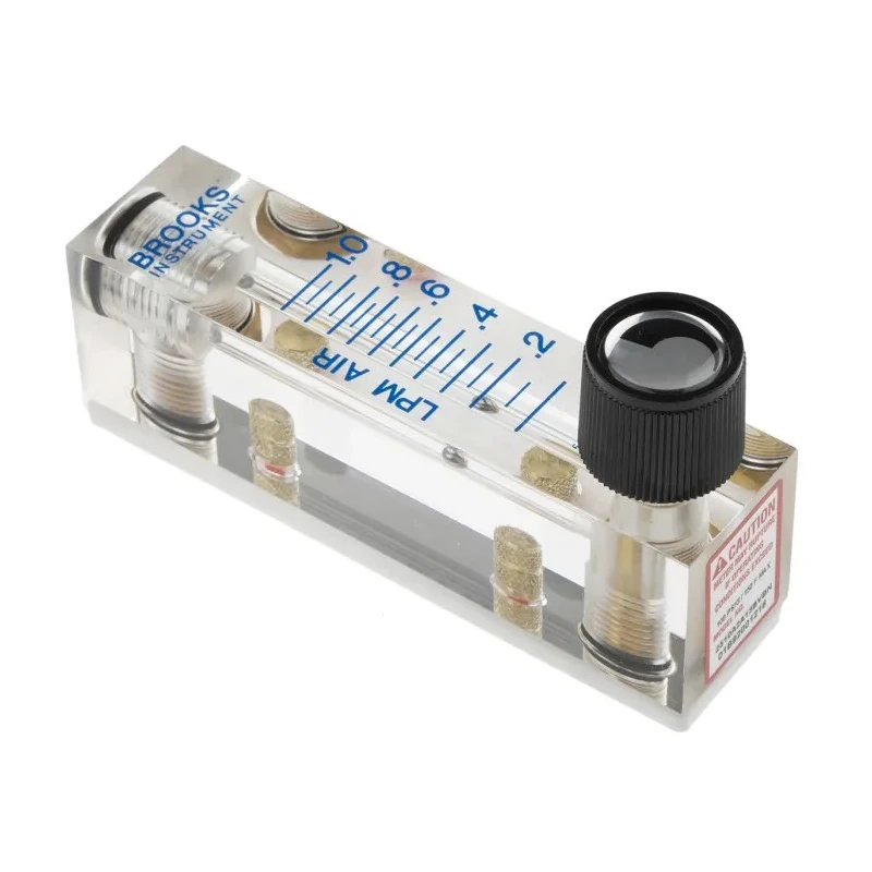 Key Instruments Series Variable Area Flow Meter for Gas 0.1L/min to 1L/min, Acrylic Housing, 6.89 bar Max Pressure FR2000