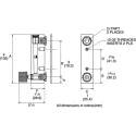 Key Instruments FR2000 Series Variable Area Flow Meter for Gas, 0.4L/min Min, 5L/min Max FR2000