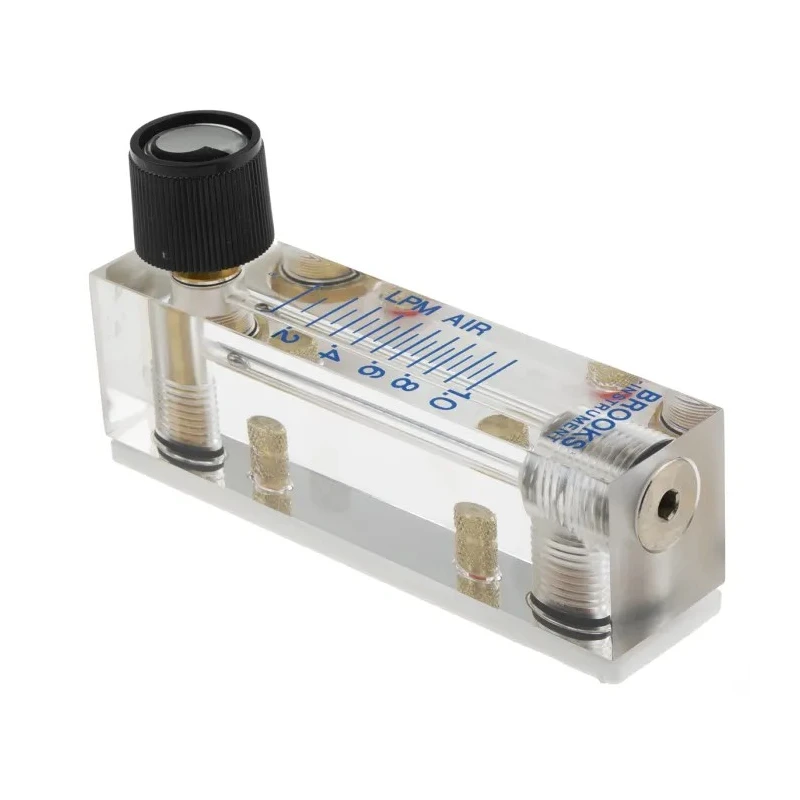 Key Instruments Series Variable Area Flow Meter for Gas 0.1L/min to 1L/min, Acrylic Housing, 6.89 bar Max Pressure FR2000