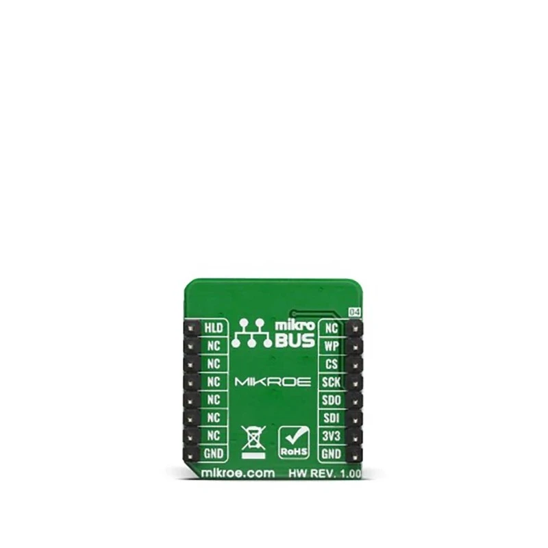 MikroElektronika Memory Development Tools Flash 5 Click 1GB SPI NAND Serial SLC Flash Memory for W25N01GVZEIG/IT MIKROE-3780