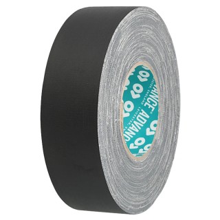 Advance Tapes Black Matt Finish Cloth Tape 50 m x 19 mm AT160