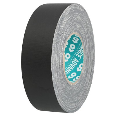 Advance Tapes Black Matt Finish Cloth Tape 50 m x 19 mm AT160