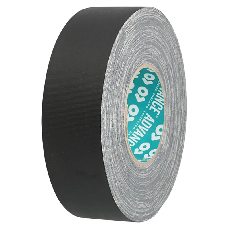 Advance Tapes Black Matt Finish Cloth Tape 50 m x 19 mm AT160