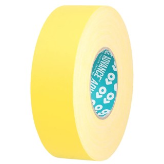 Advance Tapes AT160 High Specification Polycoated Cloth Tape 15mm Width 50m Length Yellow Matt Finish AT160