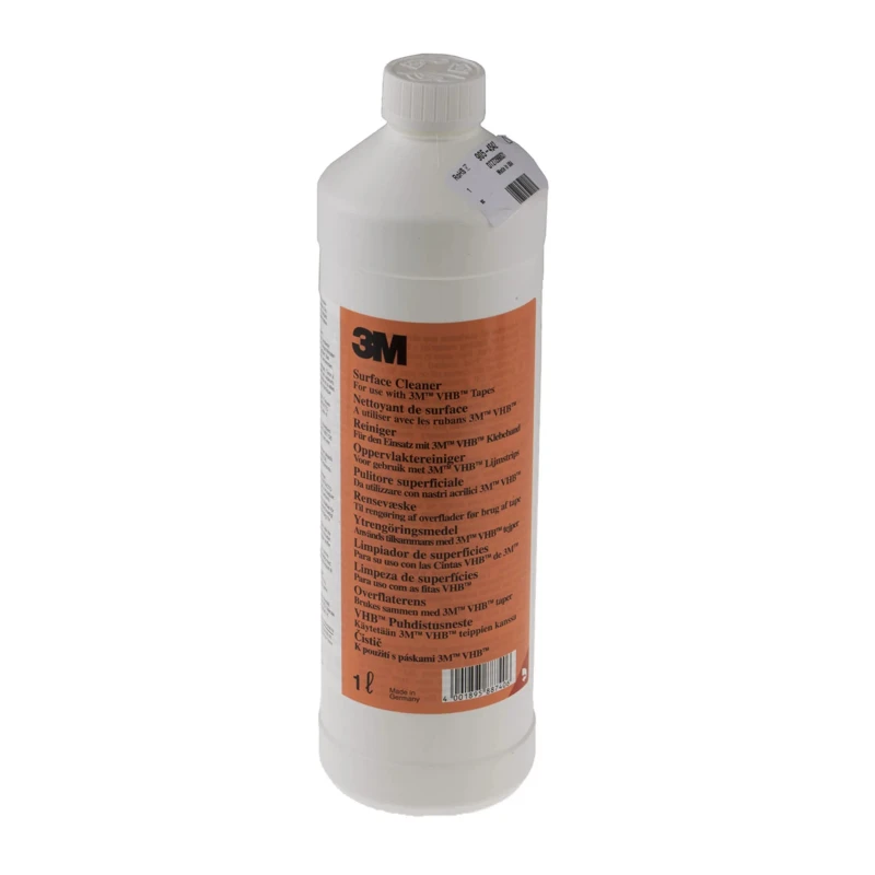 3M VHB Multi-Surface Cleaner Liquid 1 L Bottle Alcohol-Based Germany DT272990631