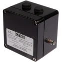 CE-TEK CEP Series Black Polyester Junction Box IP66 10 Terminals ATEX Certified 122mm x 120mm x 90mm CEP121290PA