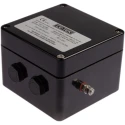 CE-TEK CEP Series Black Polyester Junction Box IP66 10 Terminals ATEX Certified 122mm x 120mm x 90mm CEP121290PA
