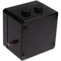 CE-TEK CEP Series Black Polyester Junction Box IP66 10 Terminals ATEX Certified 122mm x 120mm x 90mm CEP121290PA