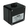 CE-TEK CEP Series Black Polyester Junction Box, IP66, 5 Terminals, ATEX Certified, ABS 80 mm x 75 mm x 55 mm CEP807555PA