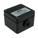 CE-TEK CEP Series Black Polyester Junction Box, IP66, 5 Terminals, ATEX Certified, ABS 80 mm x 75 mm x 55 mm CEP807555PA