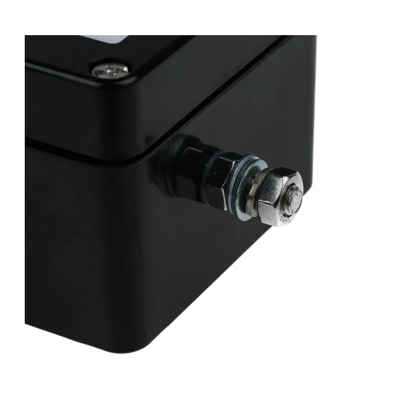 CE-TEK CEP Series Black Polyester Junction Box, IP66, 5 Terminals, ATEX Certified, ABS 80 mm x 75 mm x 55 mm CEP807555PA