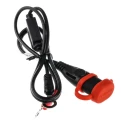 TecMate Battery Charger Lead for Power Sport Batteries O01 50cm Cable Length 5 Amp Rating