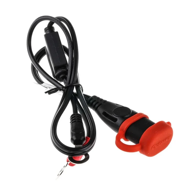TecMate Battery Charger Lead for Power Sport Batteries O01 50cm Cable Length 5 Amp Rating